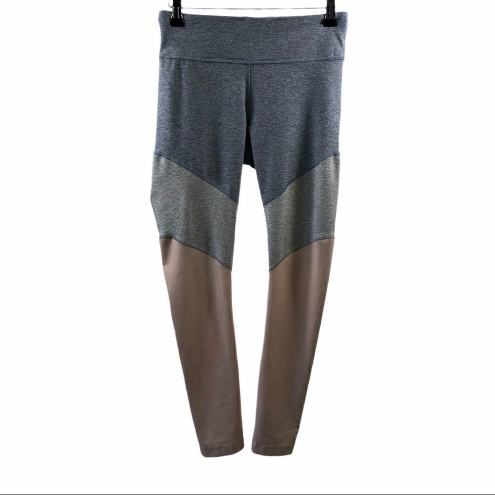 Outdoor Voices Tri Tone Spring Leggings Size S